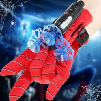 Spider Man Shooter Gloves Toy For Kids ? Fun Role Play Web Launcher With Bullets And Launcher Set For Boys And Girls